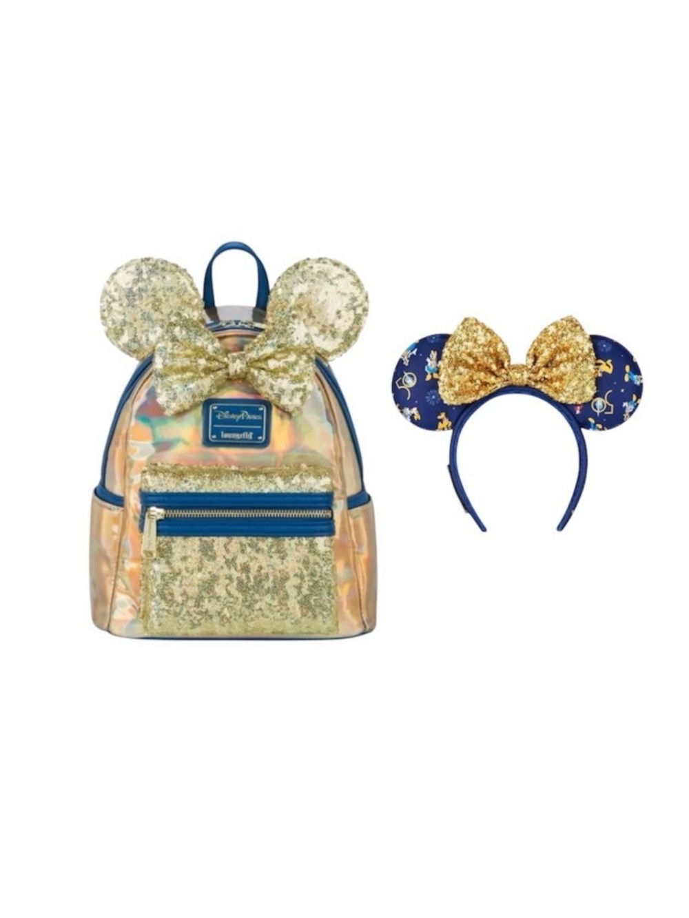 Disney Loungefly Backpack + Headband 50th Anniversary